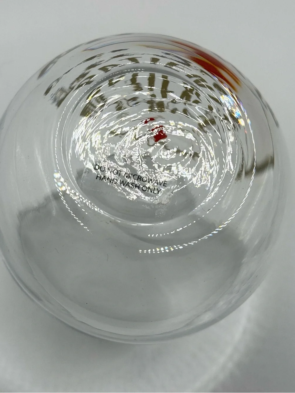 Nurses Stemless Wine Glass with Gold and Red Medical Design